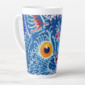 Tasse Latte Chat gothique bleu (Angle gauche)