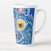 Tasse Latte Chat gothique bleu (Droite)