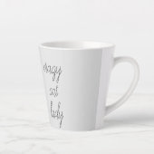 Tasse Latte Chat gris (Droite)