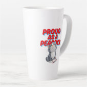 Tasse Latte Chat Mignon (Angle droit)
