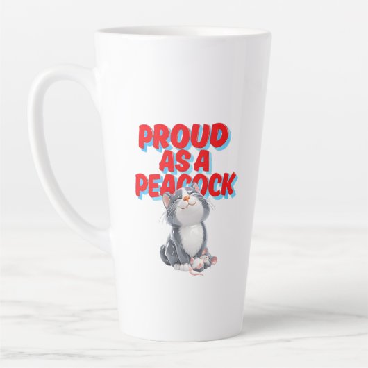 Tasse Latte Chat Mignon (Gauche)