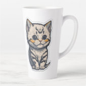 Tasse Latte chat mignon (Droite)