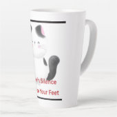 Tasse Latte Chat Motivant (Angle droit)