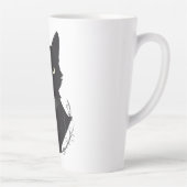 Tasse Latte Chat noir enchanté de Salem (Droite)