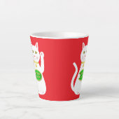 Tasse Latte Chat Oriental Lucky (Devant)