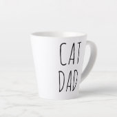 Tasse Latte "Chat Papa" Simple Farmhouse moderne (Angle droit)