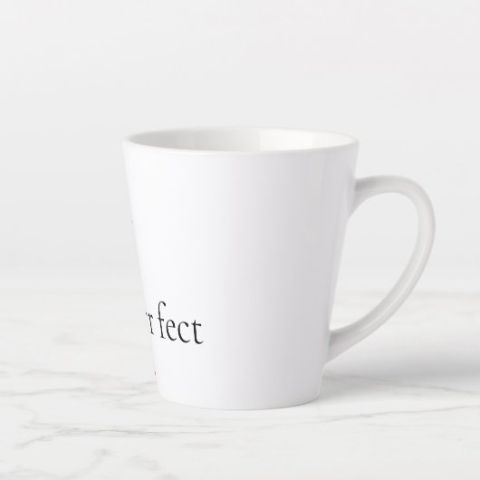 Tasse Latte Chat rose (Droite)