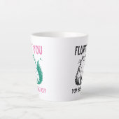 Tasse Latte Chat sarcastique amusant (Devant)