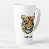 Tasse Latte Chat sauvage (Angle droit)