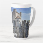 Tasse Latte Château des Comtes de Gand (Angle droit)