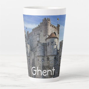 Tasse Latte Château des Comtes de Gand