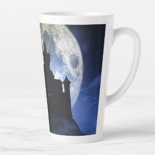 Tasse Latte Château d'Imaginaire la nuit
