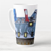 Tasse Latte Château Frontenac, Québec, Canada (Angle gauche)