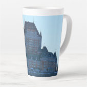 Tasse Latte Château Frontenac, Québec, Canada (Angle droit)