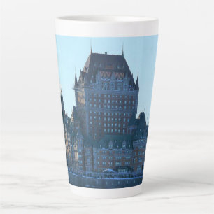 Tasse Latte Château Frontenac, Québec, Canada