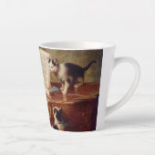 Tasse Latte Chatons et piano (Droite)
