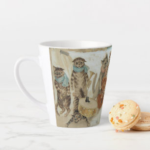 Tasse Latte Chats Carol Chant de Louis Wain