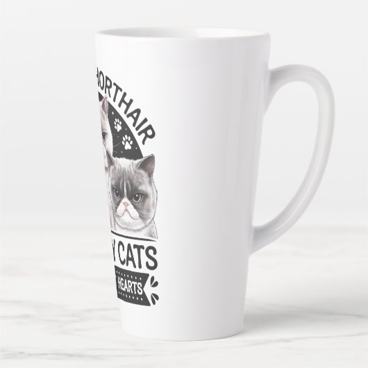Tasse Latte Chats croustillants britanniques (Droite)