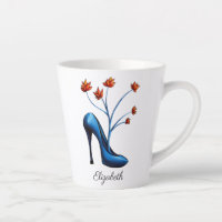 Chaussure De Haut Niveau Et Bouquet De Fleur