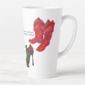 Tasse Latte Chaussures, chaussures et bottes hautes (Droite)
