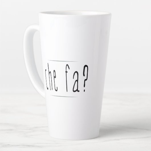 Tasse Latte Che Fa ? (Angle gauche)