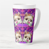 Tasse Latte Cheeky Llama (Angle droit)