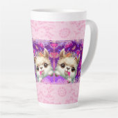 Tasse Latte Cheeky Llama (Angle droit)