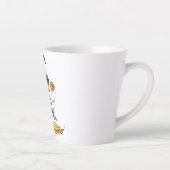 Tasse Latte Chemin de sorcière vers le bonbon (Droite)