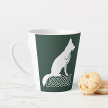 Chepherd allemand Loki Sailor's Knot Blanc Custom