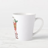 Tasse Latte Cher Père Noël | Latte de café de Noël (Droite)