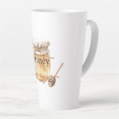 Tasse Latte Chérie, je t'aime (Angle droit)