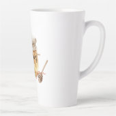 Tasse Latte Chérie, je t'aime (Droite)