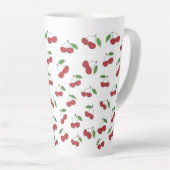 Tasse Latte Cherry sauvage (Angle droit)