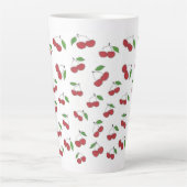Tasse Latte Cherry sauvage (Devant)