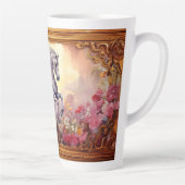 Tasse Latte Cheval Blanc Joueur (Droite)
