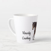 Tasse Latte Cheval Brown Sud-Ouest (Angle gauche)