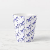 Tasse Latte Cheval de carrousel (Devant)