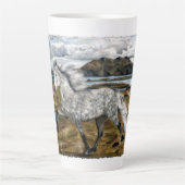 Tasse Latte Cheval Islandais Charismatique (Devant)