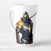 Tasse Latte Chevalier vibrant (Angle gauche)