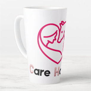 Tasse Latte Chevaux de soins Conception de la Journée national