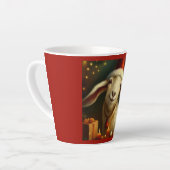 Tasse Latte Chèvre de Noël 3 (Angle gauche)