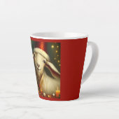 Tasse Latte Chèvre de Noël 3 (Angle droit)