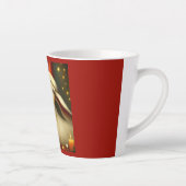 Tasse Latte Chèvre de Noël 3 (Droite)