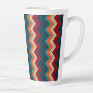 Tasse Latte Chevron Sud-Ouest