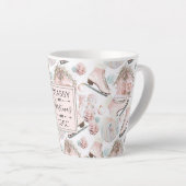 Tasse Latte Chic chic chic chic Motif de Noël (Angle droit)