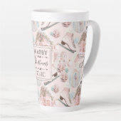 Tasse Latte Chic chic chic chic Motif de Noël (Angle droit)