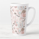 Tasse Latte Chic chic chic chic Motif de Noël (Droite)