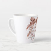 Tasse Latte Chic Self Love and Empowerment Message (Angle gauche)