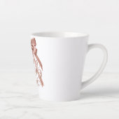 Tasse Latte Chic Self Love and Empowerment Message (Droite)