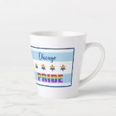 Tasse Latte Chicago Pride (Droite)